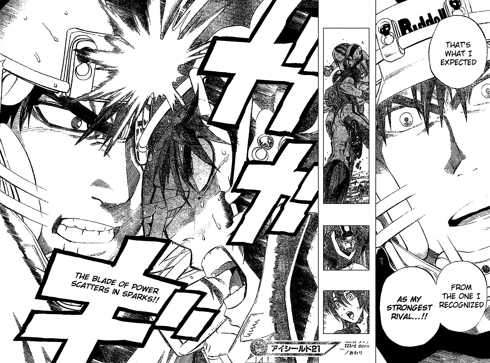 Eyeshield 21 Chapter 223 page 16 - Chapter 223: Clenching Frst