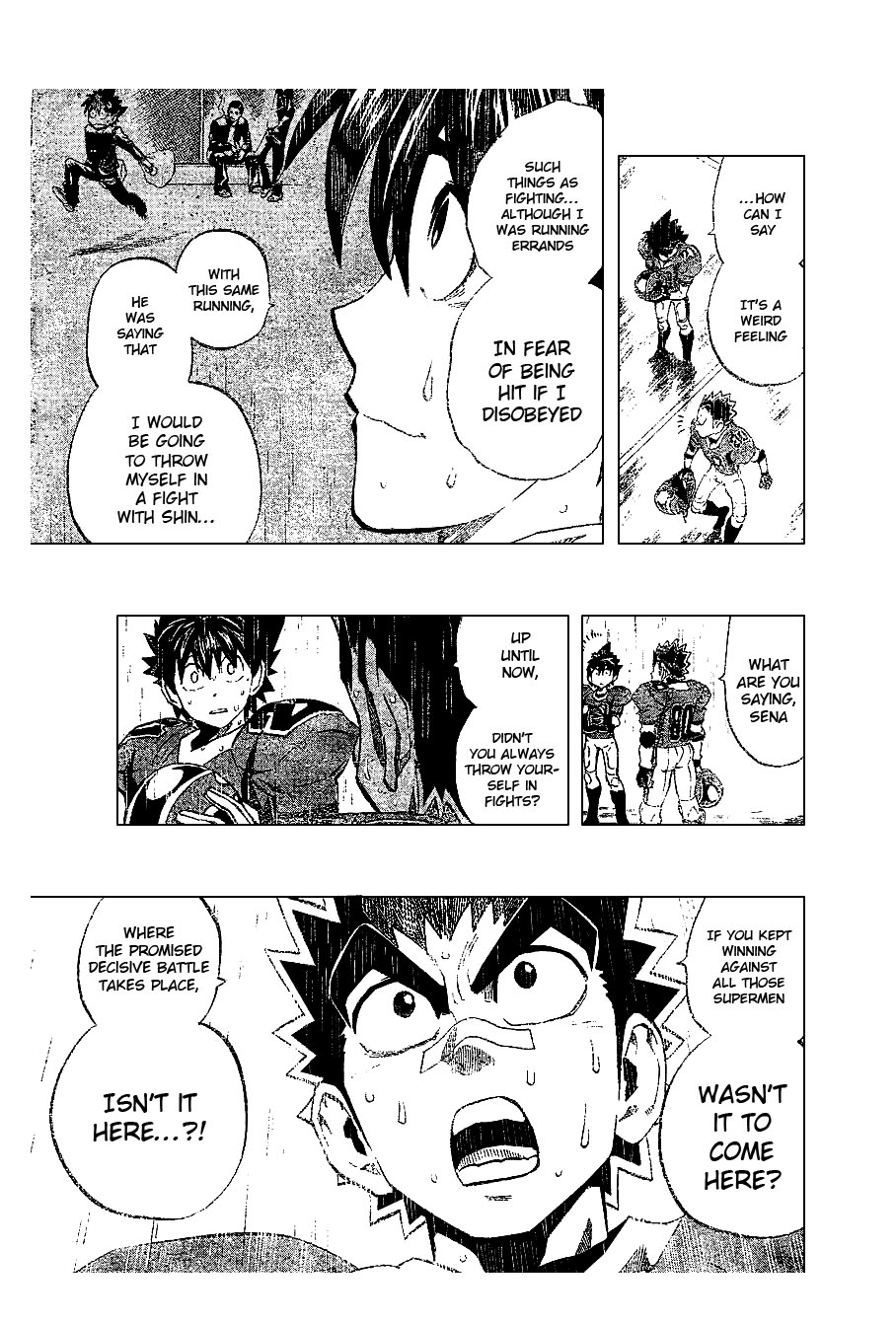 Eyeshield 21 Chapter 223 page 8 - Chapter 223: Clenching Frst