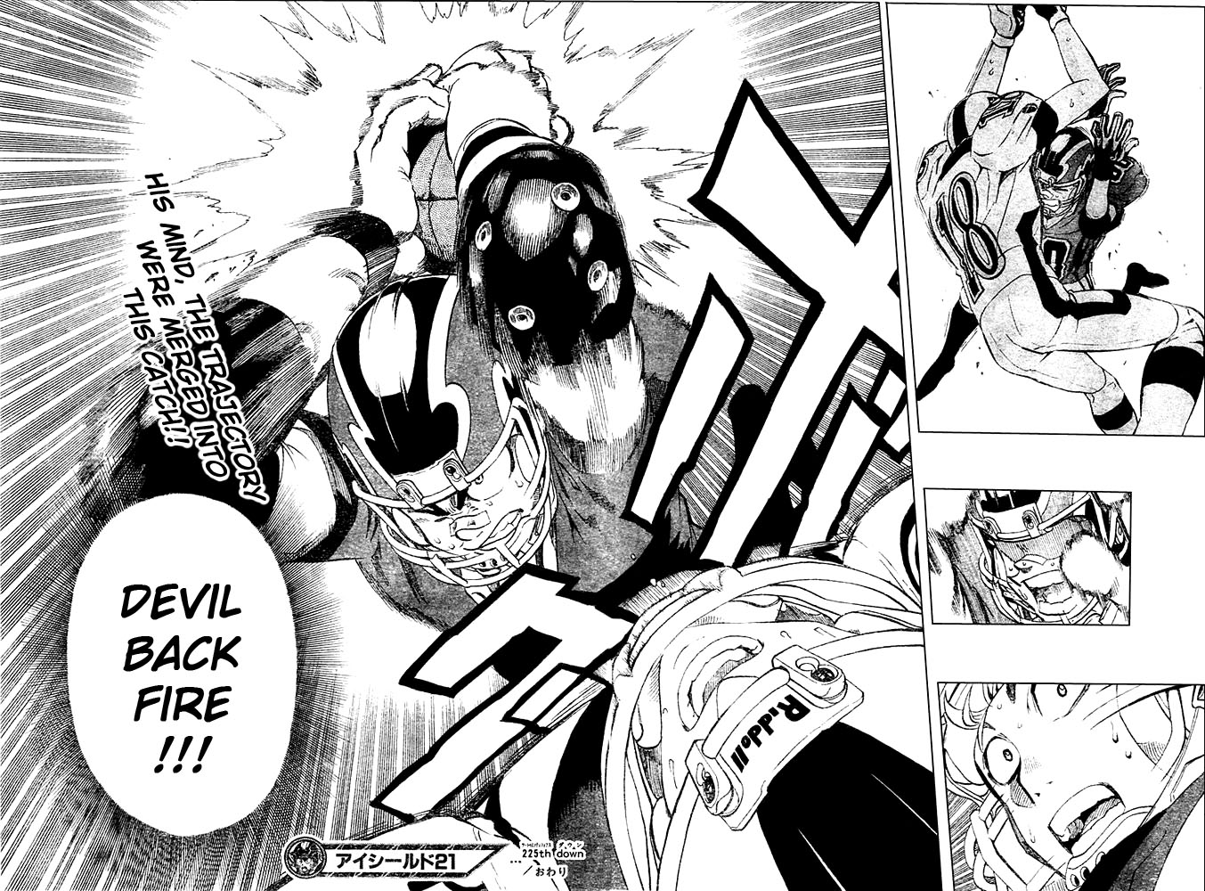 Eyeshield 21 Chapter 225 page 18 - Chapter 225: The Third Eye