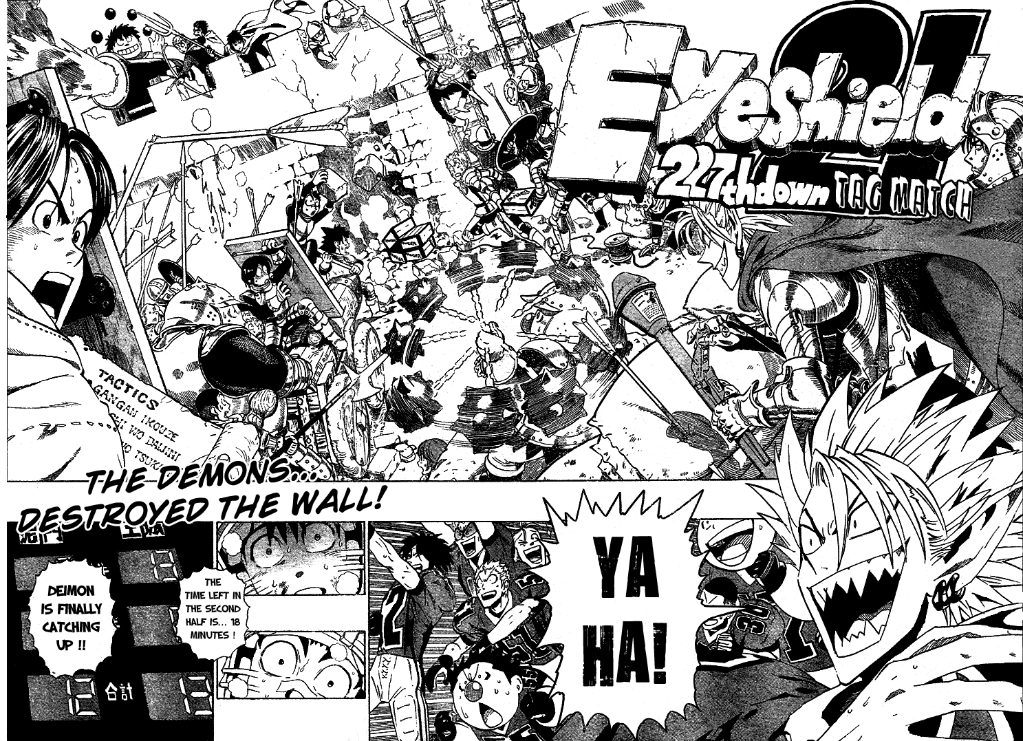 Eyeshield 21 Chapter 227 page 2 - Chapter 227: Tag Match