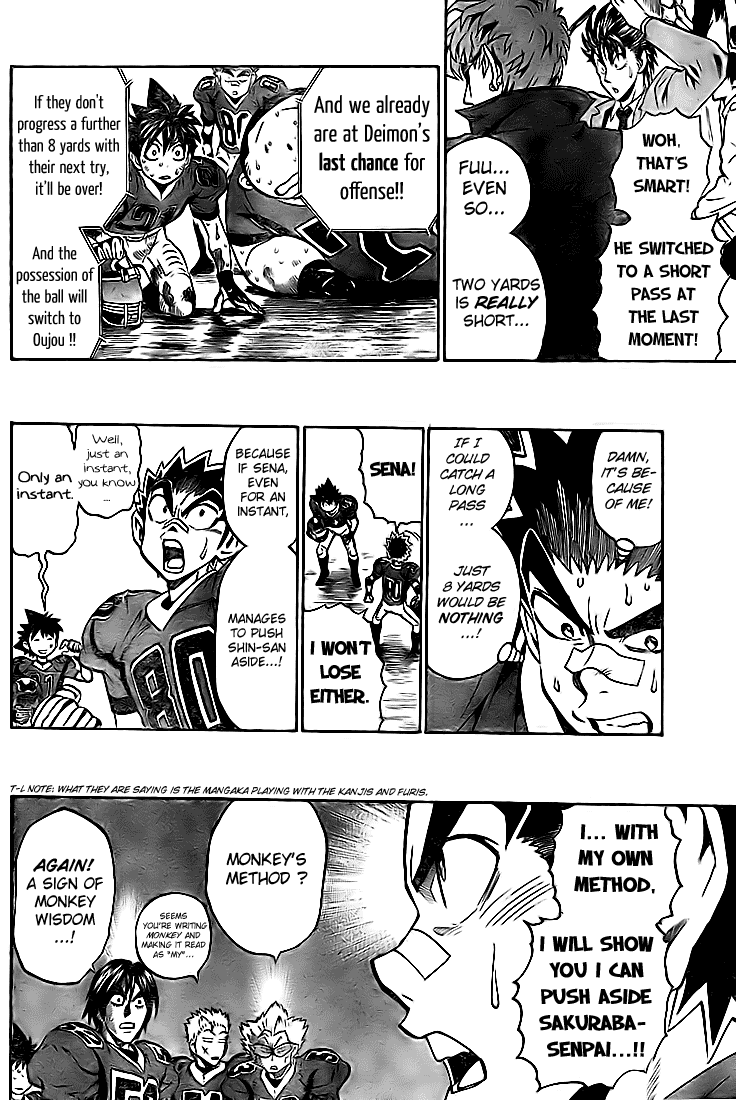 Eyeshield 21 Chapter 229 page 10 - Chapter 229: Hand-to-Hand Ball Game