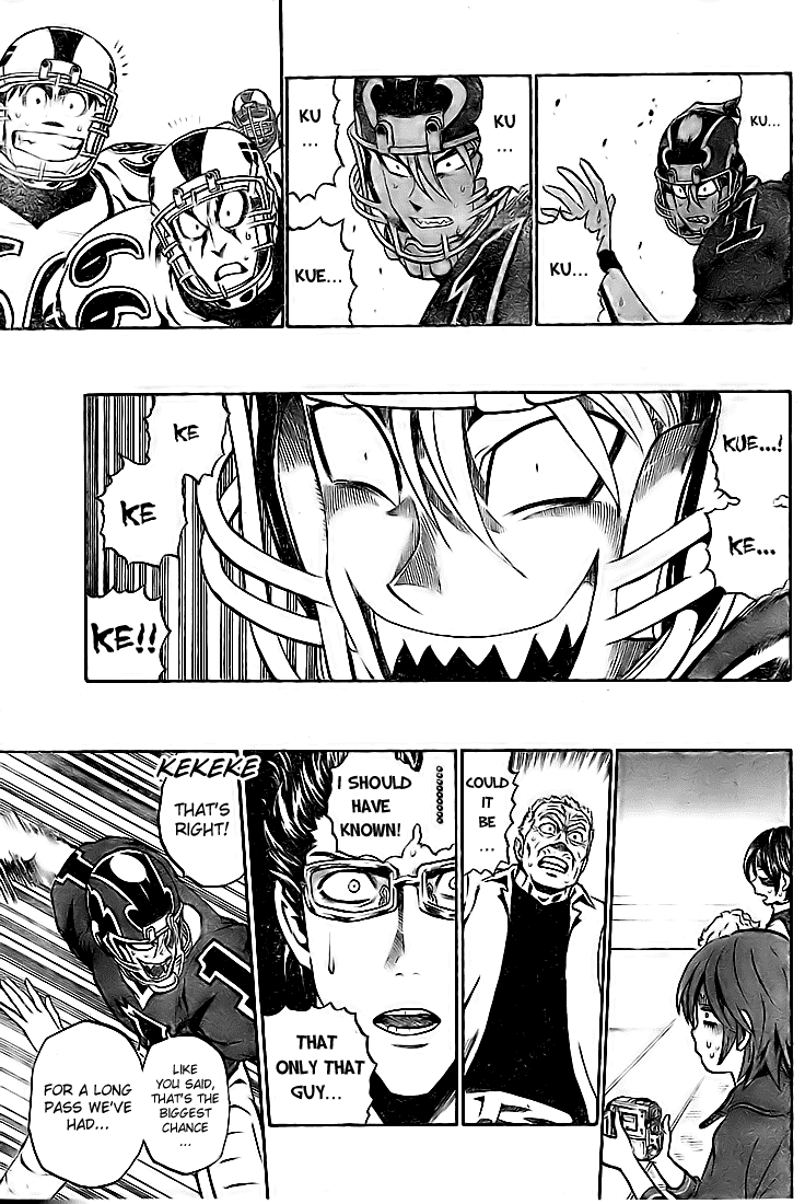 Eyeshield 21 Chapter 229 page 15 - Chapter 229: Hand-to-Hand Ball Game