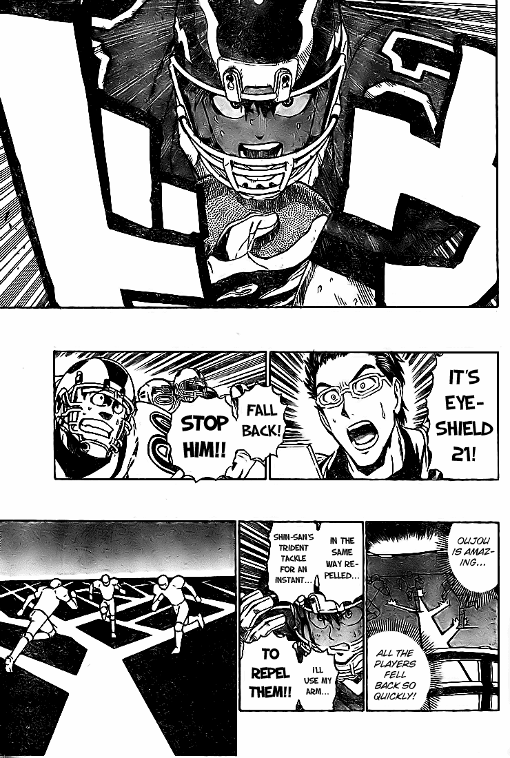 Eyeshield 21 Chapter 229 page 17 - Chapter 229: Hand-to-Hand Ball Game