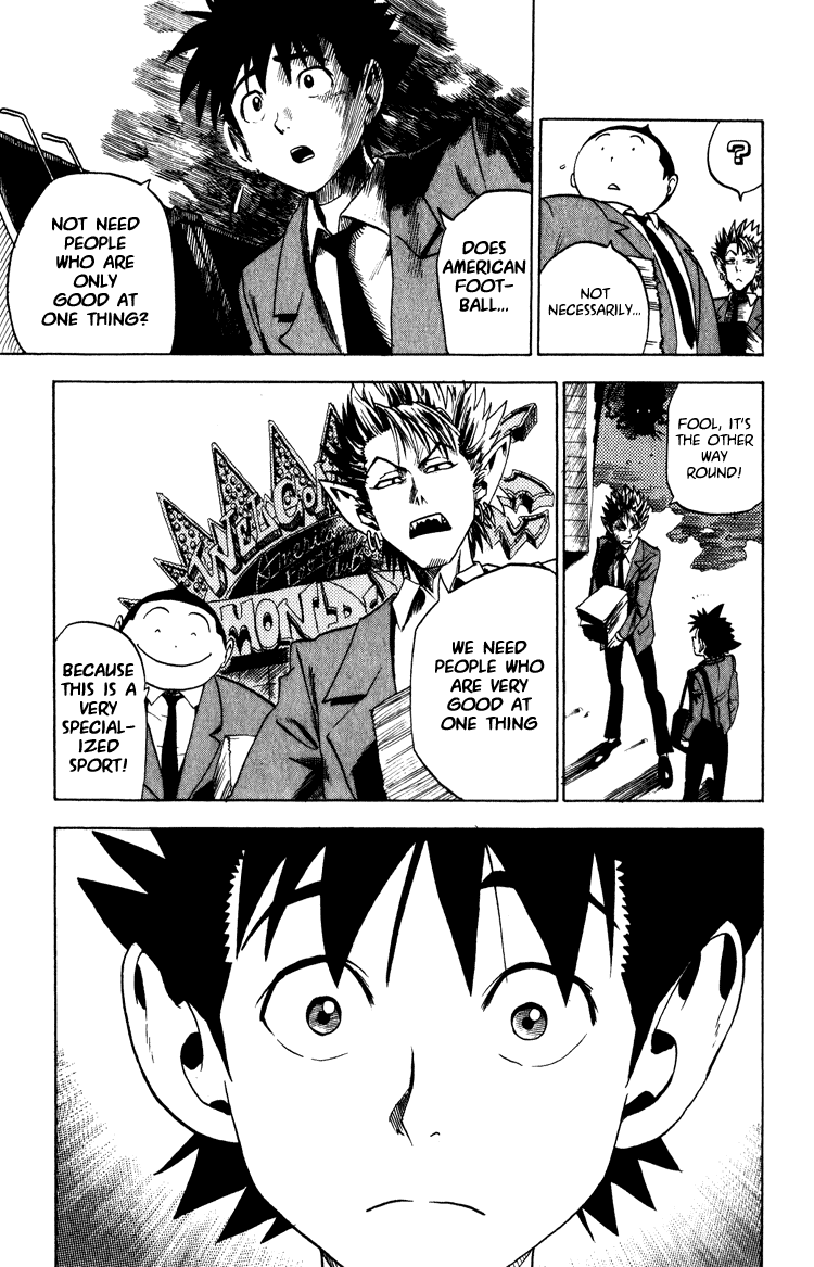 Eyeshield 21 Chapter 23 page 11 - Chapter 23: When the Drea Withers Away