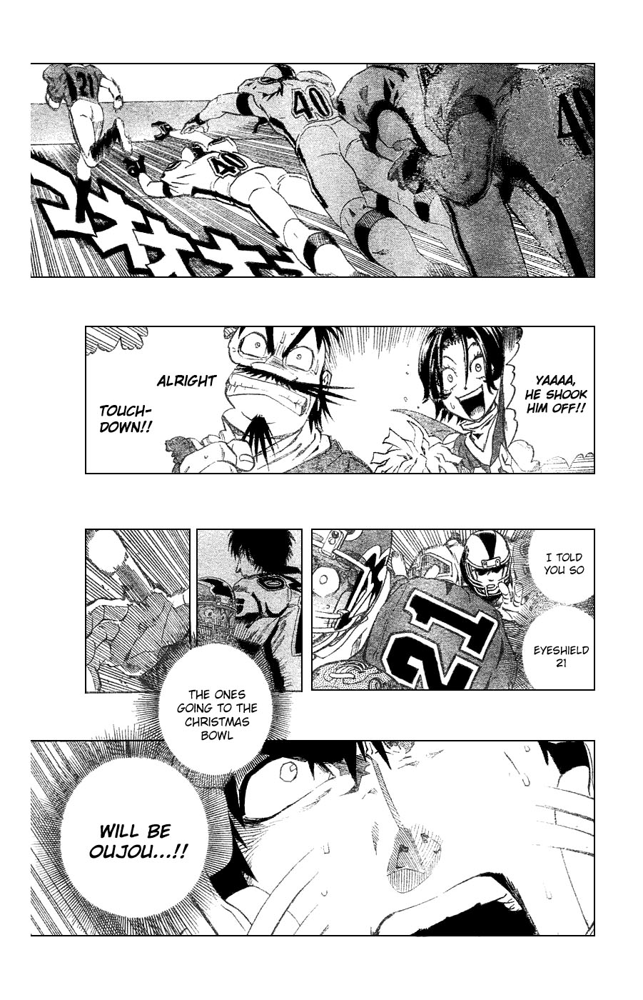 Eyeshield 21 Chapter 230 page 11 - Chapter 230: What this Hand Grasps