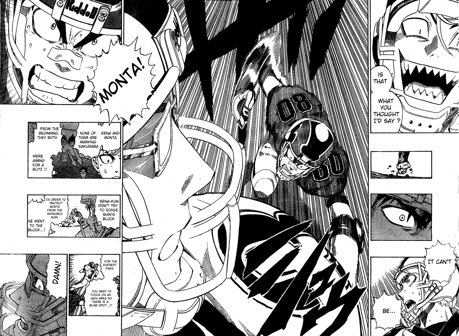 Eyeshield 21 Chapter 231 page 14 - Chapter 231: Death Card