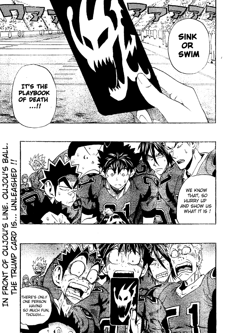 Eyeshield 21 Chapter 231 page 2 - Chapter 231: Death Card