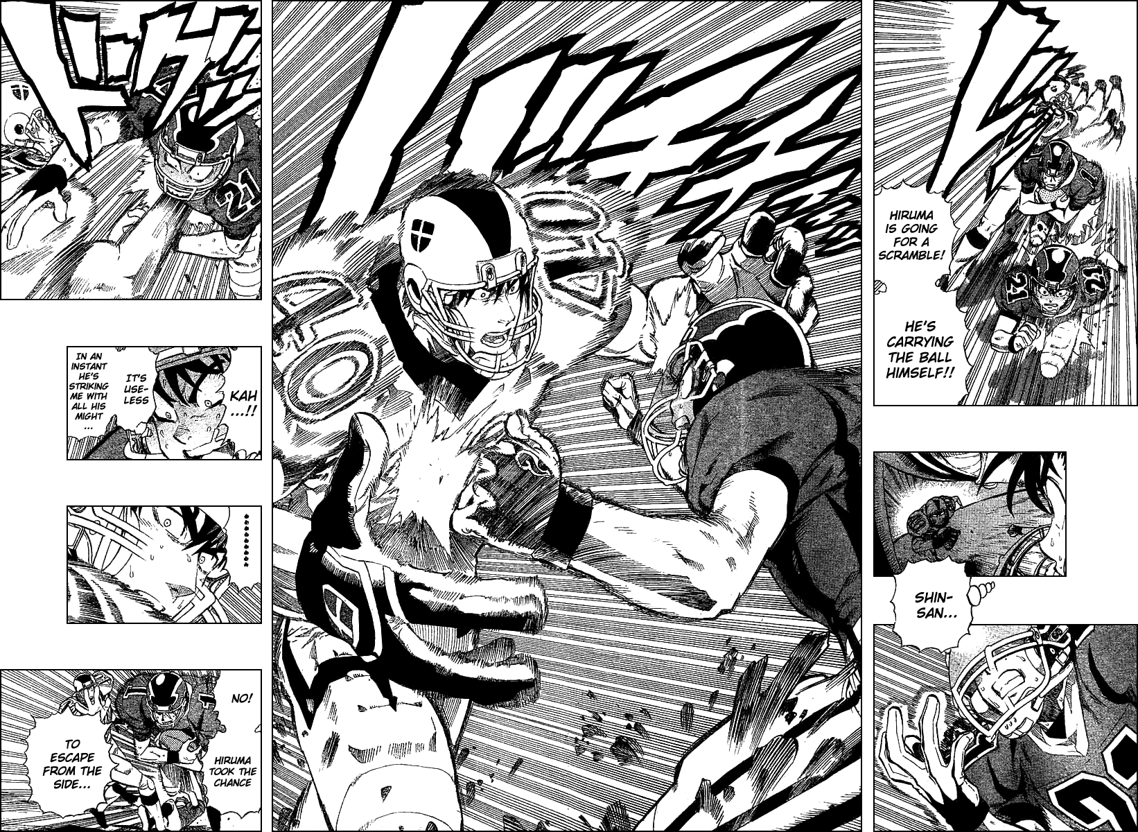 Eyeshield 21 Chapter 232 page 11 - Chapter 232: Death Game