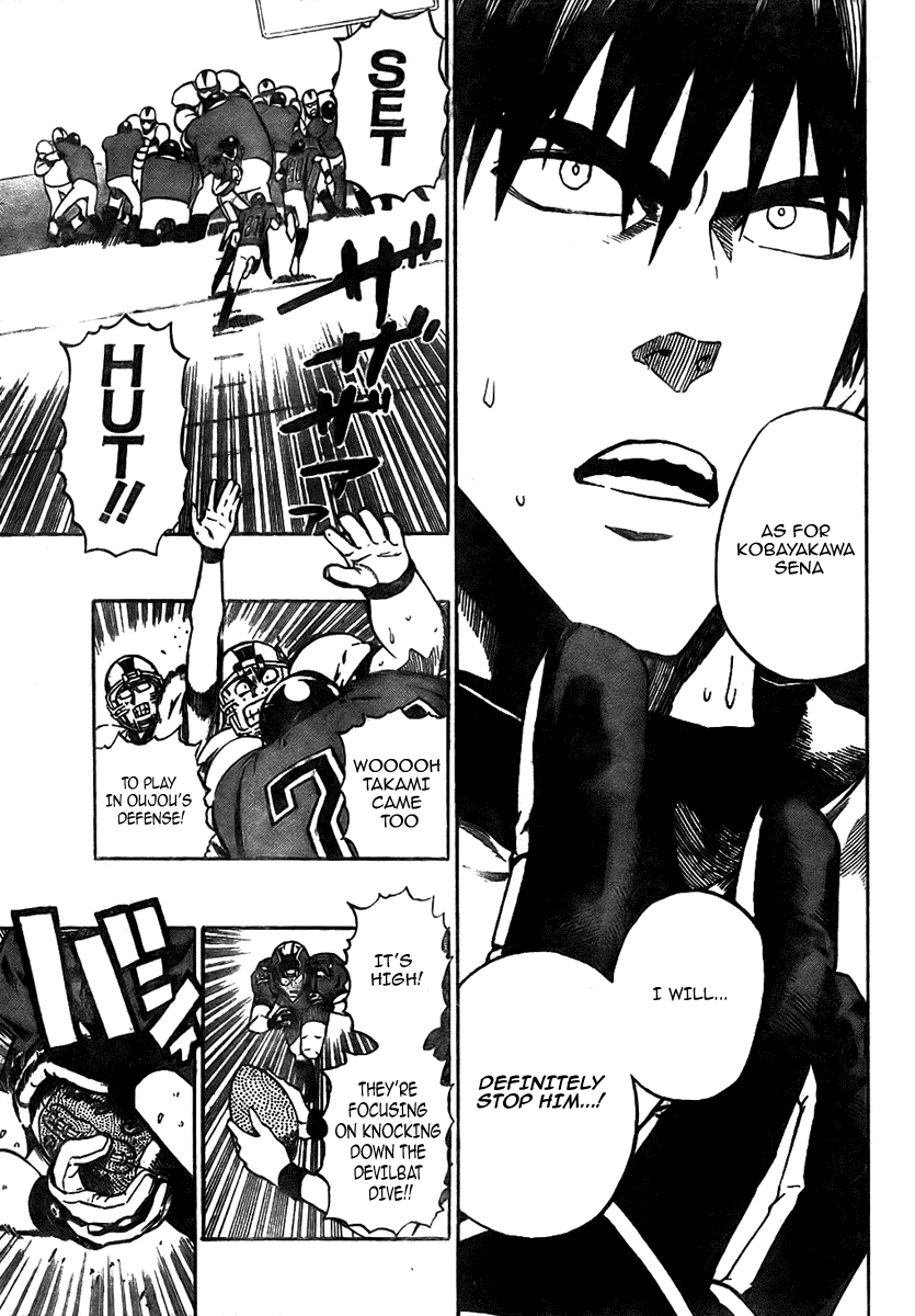 Eyeshield 21 Chapter 234 page 14 - Chapter 234: Match in the Middle of the Fog