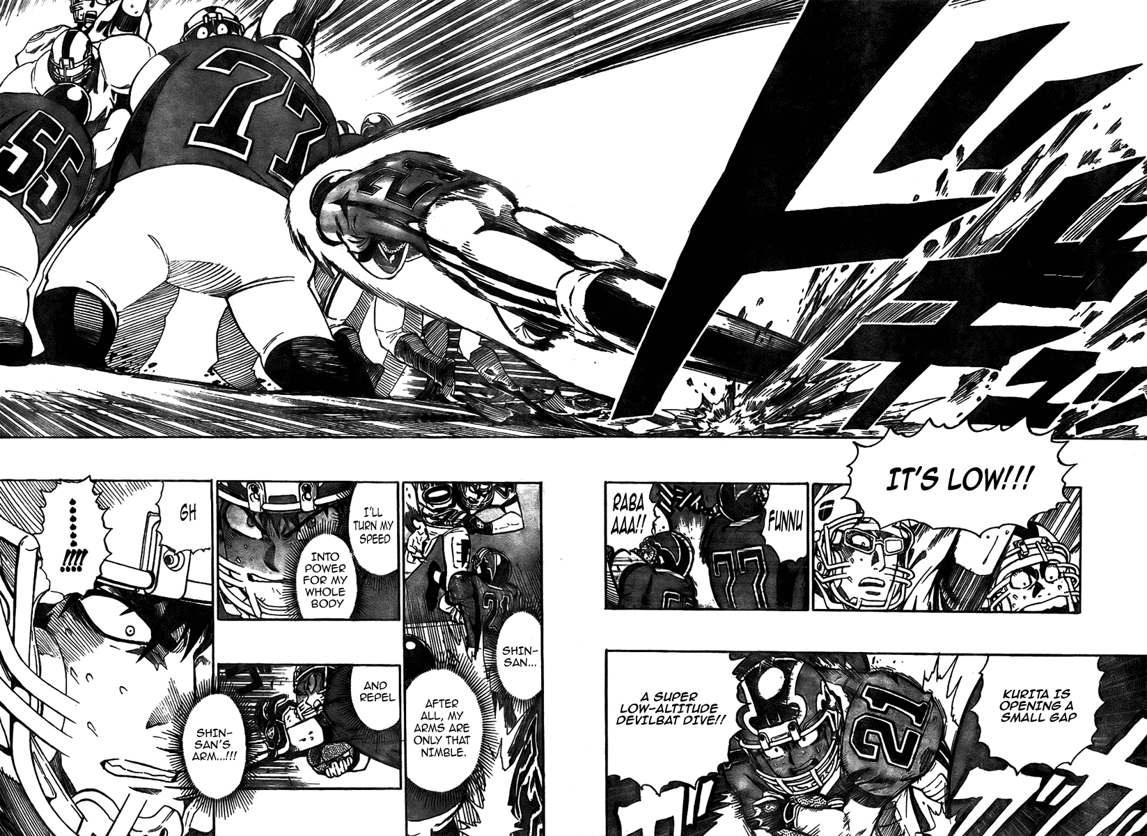 Eyeshield 21 Chapter 234 page 15 - Chapter 234: Match in the Middle of the Fog