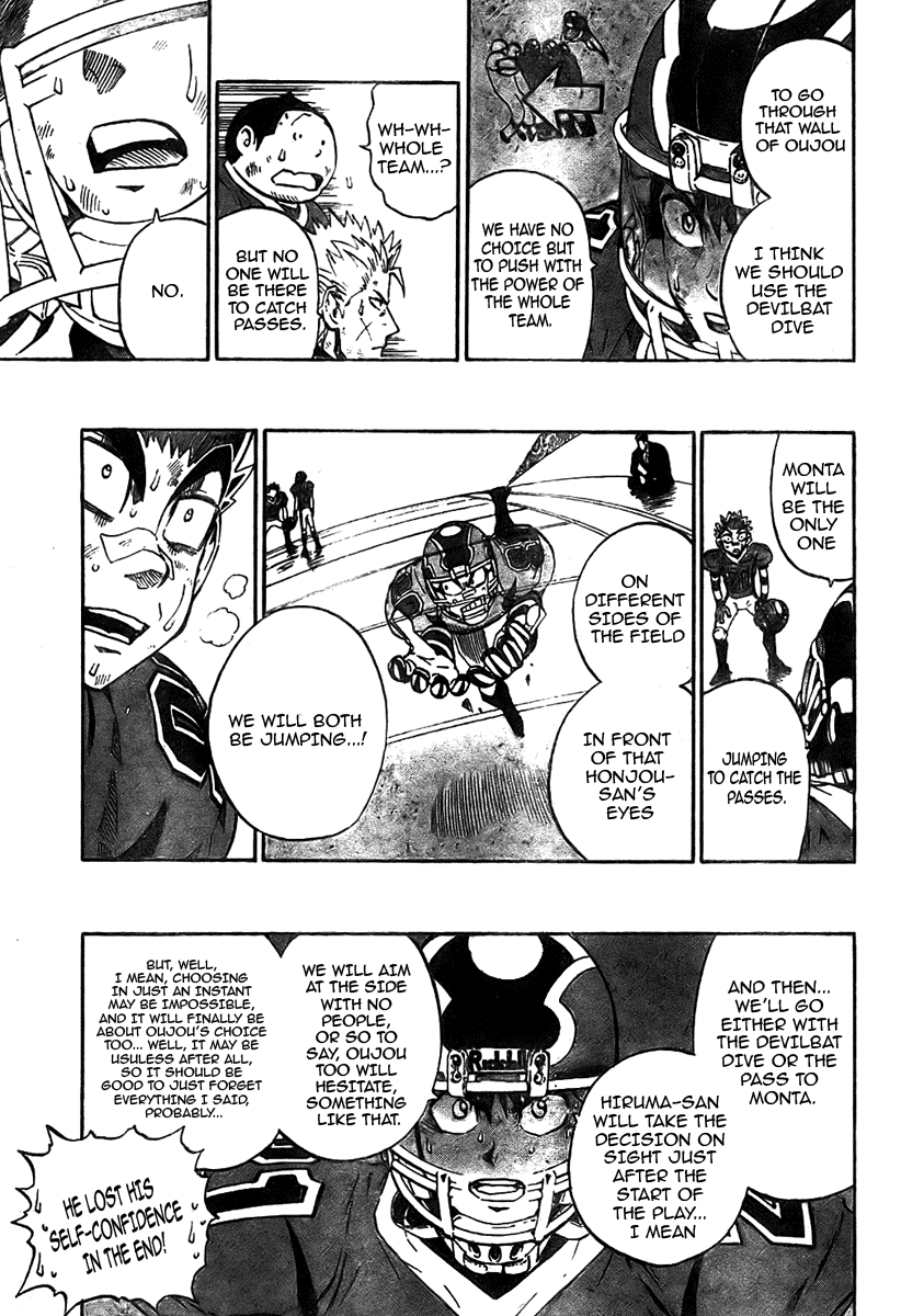 Eyeshield 21 Chapter 234 page 4 - Chapter 234: Match in the Middle of the Fog