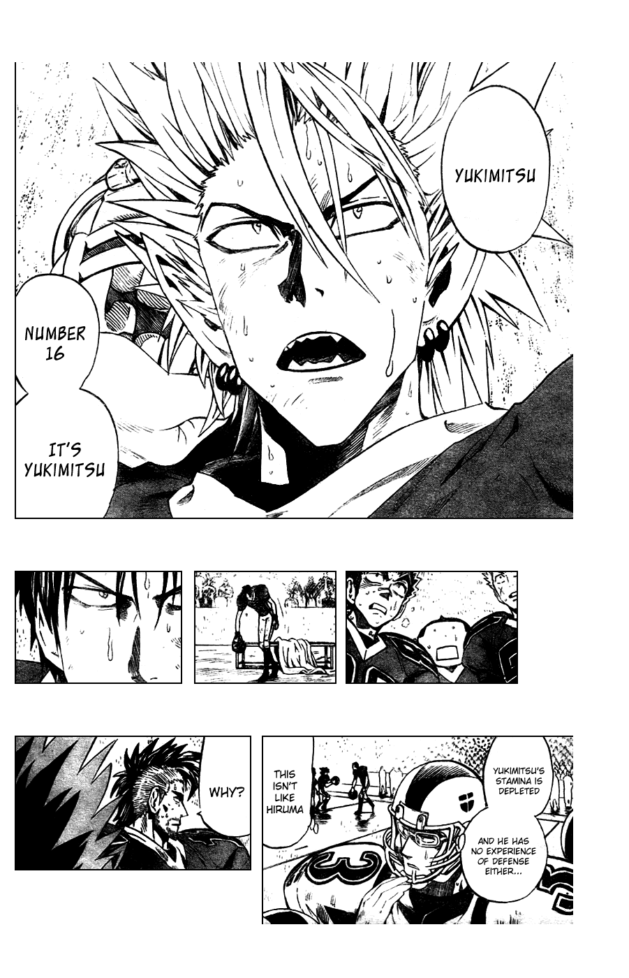 Eyeshield 21 Chapter 236 page 14 - Chapter 236: First in Tenacity