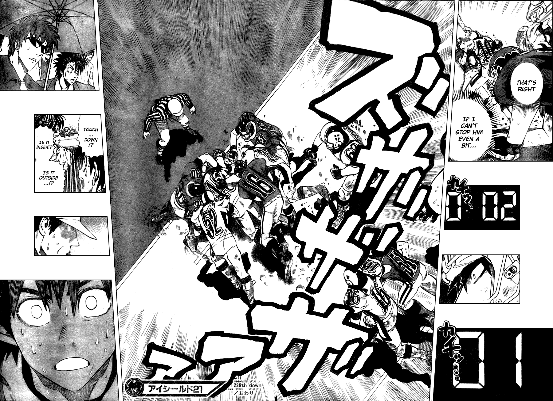 Eyeshield 21 Chapter 236 page 18 - Chapter 236: First in Tenacity