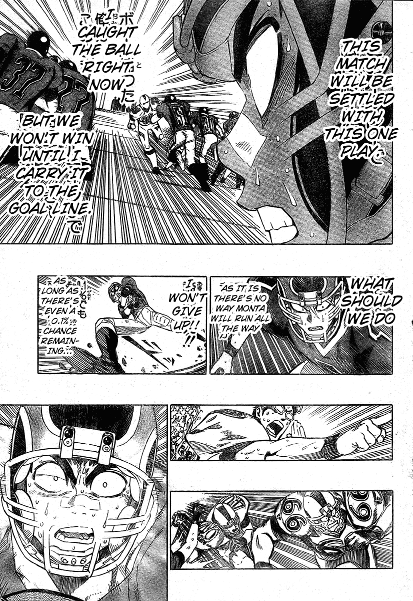 Eyeshield 21 Chapter 238 page 3 - Chapter 238: Instantaneous Monologue
