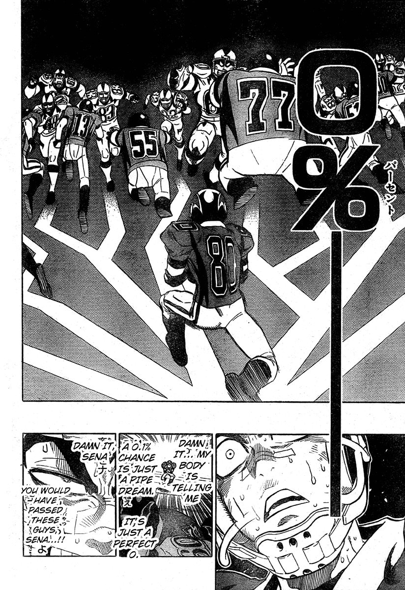 Eyeshield 21 Chapter 238 page 4 - Chapter 238: Instantaneous Monologue