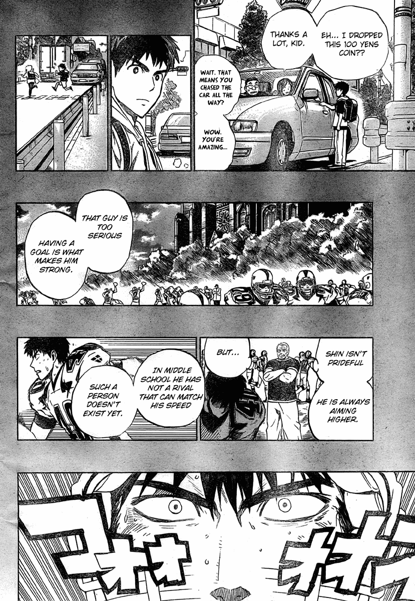 Eyeshield 21 Chapter 239 page 4 - Chapter 239: Shin Seijuurou Vs. Kobayakawa Sena