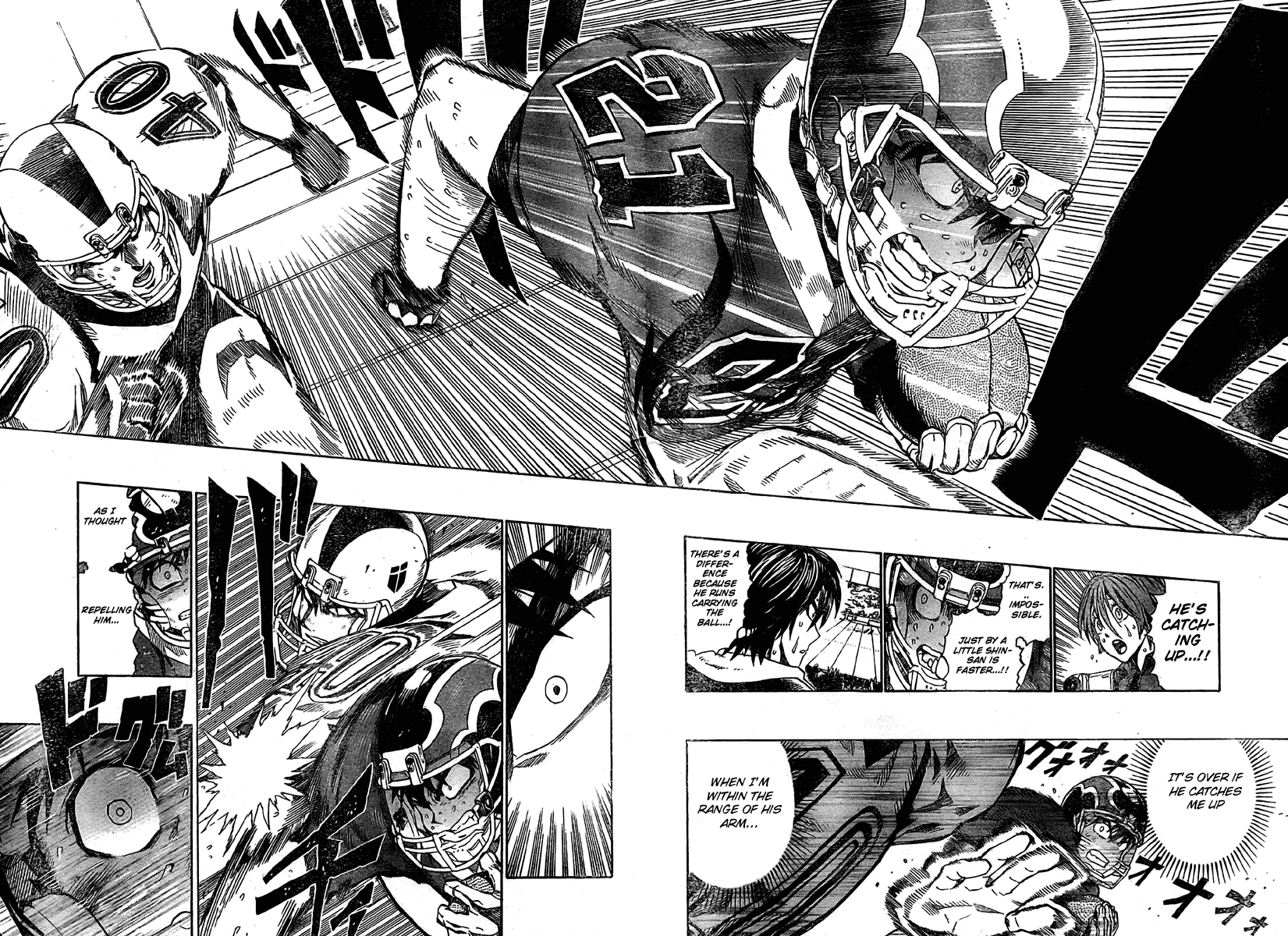 Eyeshield 21 Chapter 239 page 6 - Chapter 239: Shin Seijuurou Vs. Kobayakawa Sena
