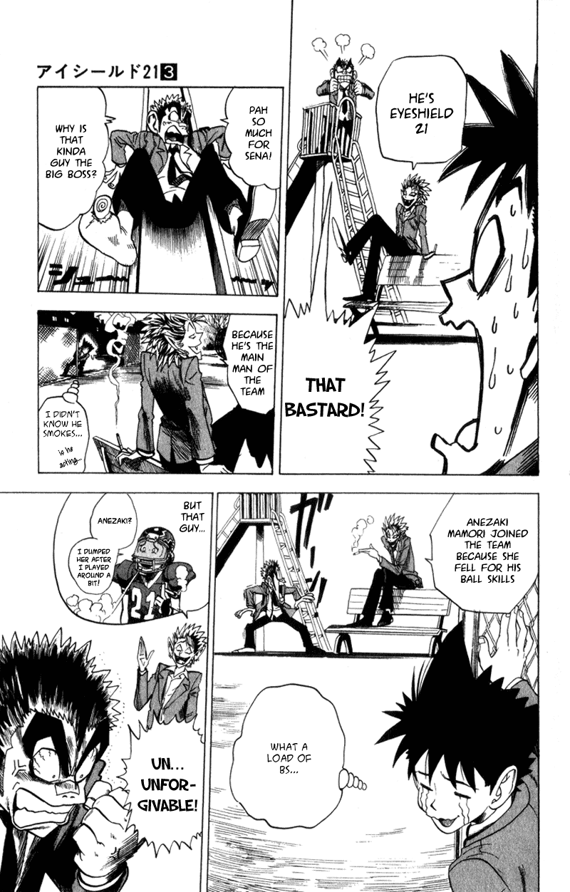 Eyeshield 21 Chapter 24 page 15 - Chapter 24: The No.80 Receiving Expert