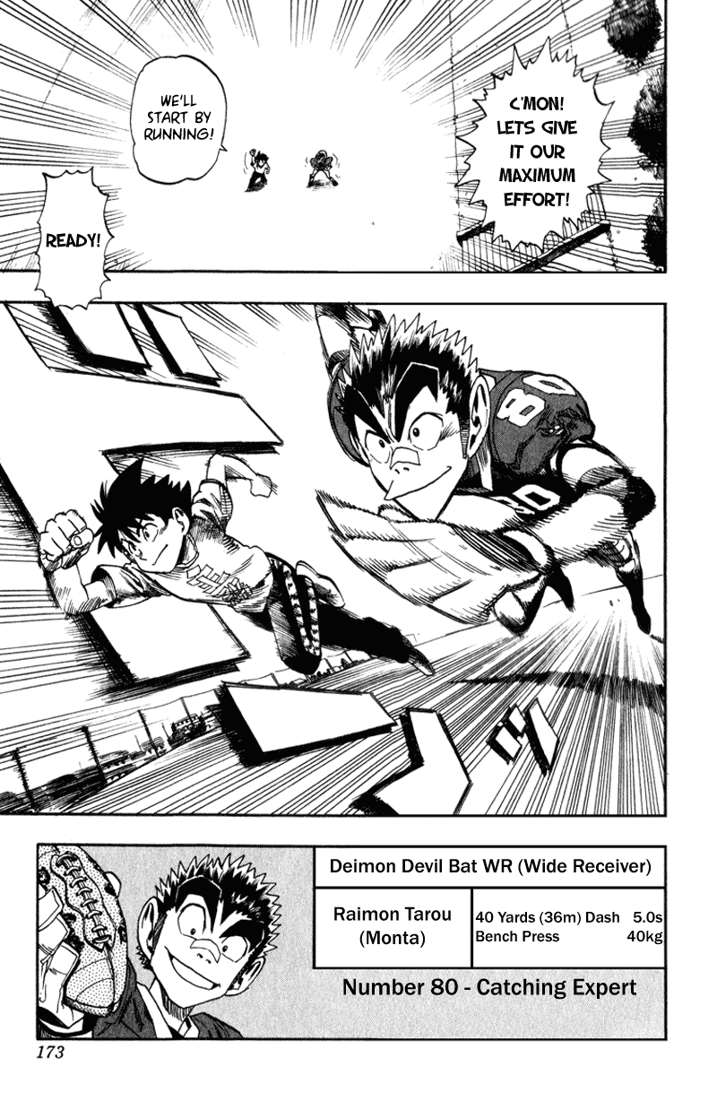 Eyeshield 21 Chapter 24 page 21 - Chapter 24: The No.80 Receiving Expert