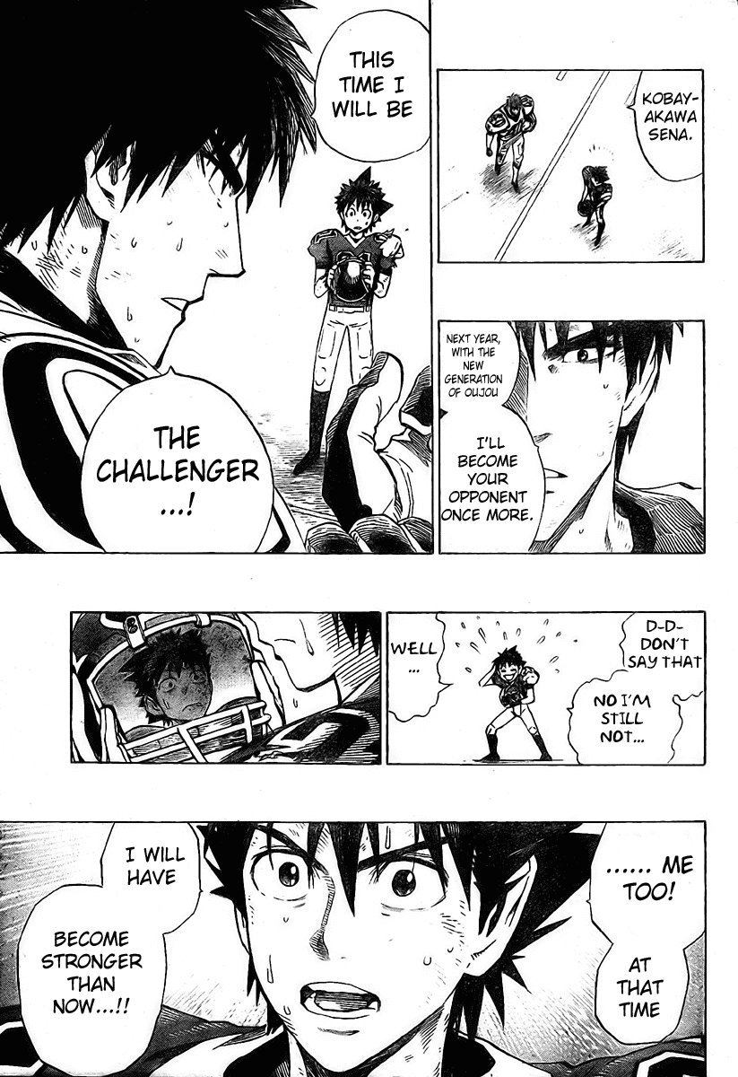 Eyeshield 21 Chapter 240 page 14 - Chapter 240: Rainy Day, Sunny Day