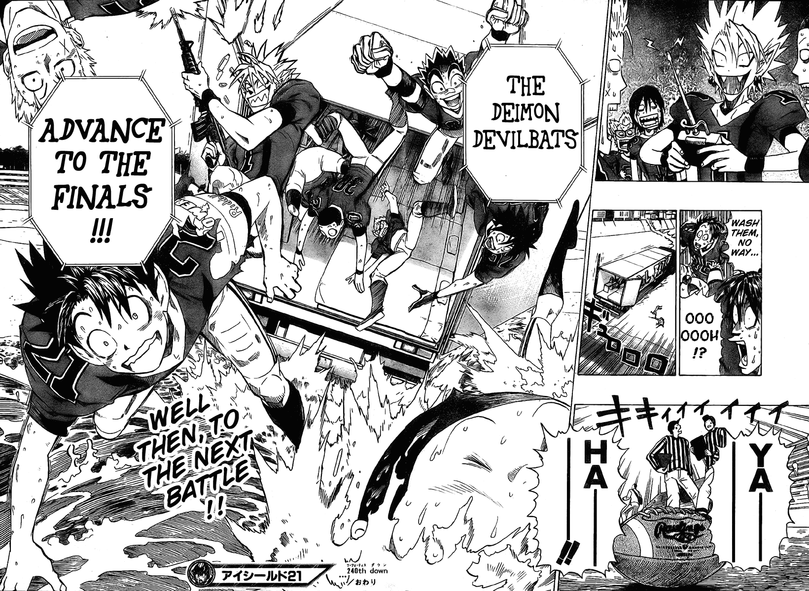 Eyeshield 21 Chapter 240 page 17 - Chapter 240: Rainy Day, Sunny Day