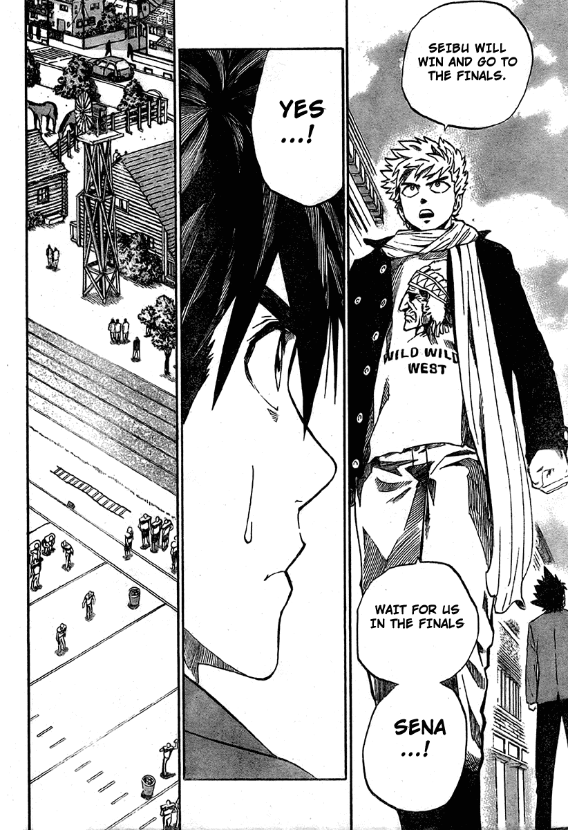 Eyeshield 21 Chapter 242 page 11 - Chapter 242: The Beasts Feedomg on Victory