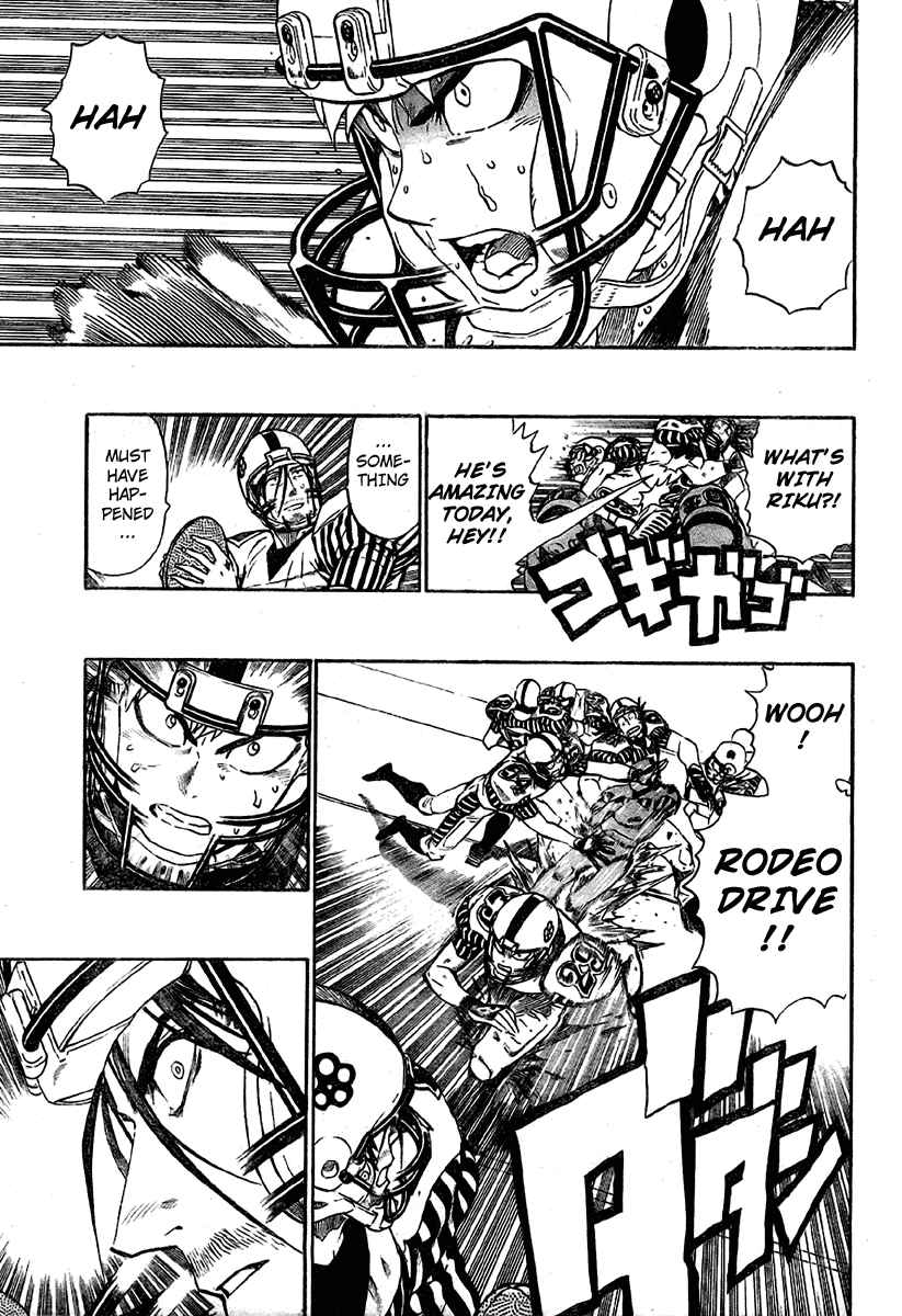 Eyeshield 21 Chapter 242 page 12 - Chapter 242: The Beasts Feedomg on Victory