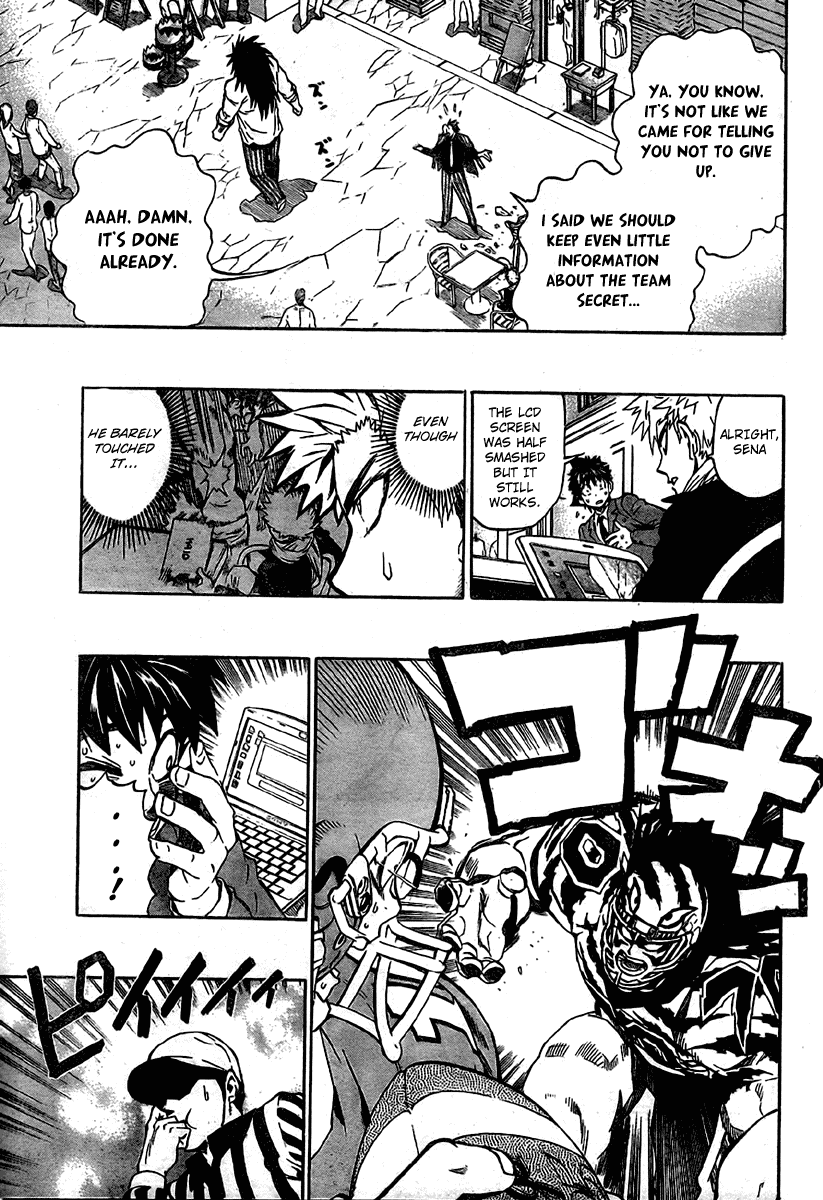 Eyeshield 21 Chapter 242 page 6 - Chapter 242: The Beasts Feedomg on Victory