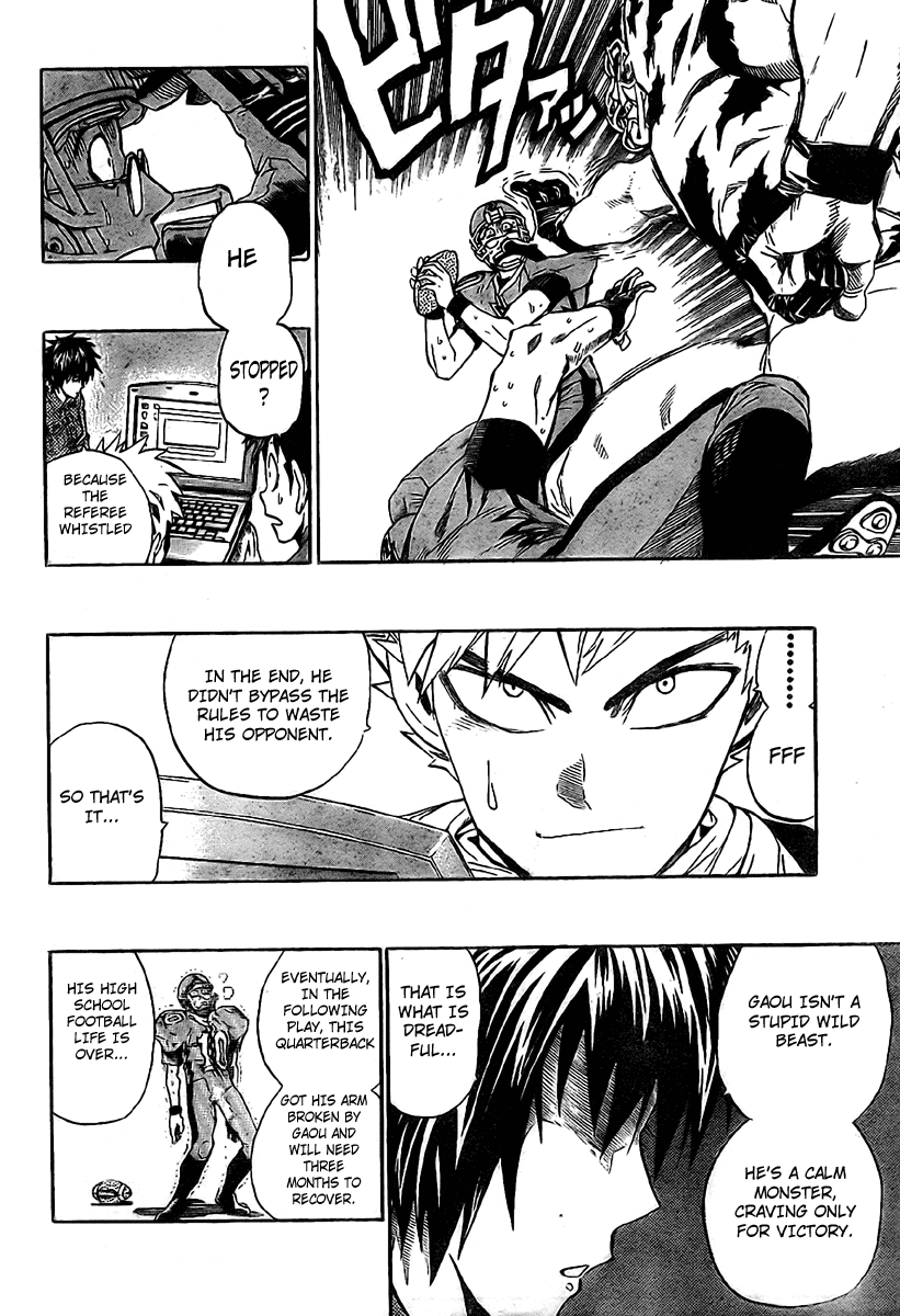 Eyeshield 21 Chapter 242 page 7 - Chapter 242: The Beasts Feedomg on Victory