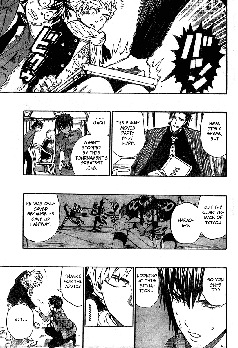 Eyeshield 21 Chapter 242 page 8 - Chapter 242: The Beasts Feedomg on Victory