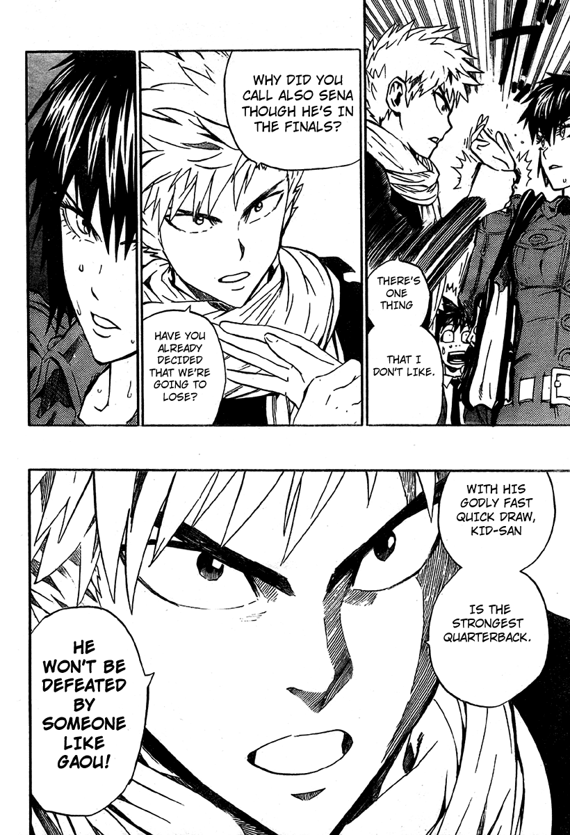 Eyeshield 21 Chapter 242 page 9 - Chapter 242: The Beasts Feedomg on Victory