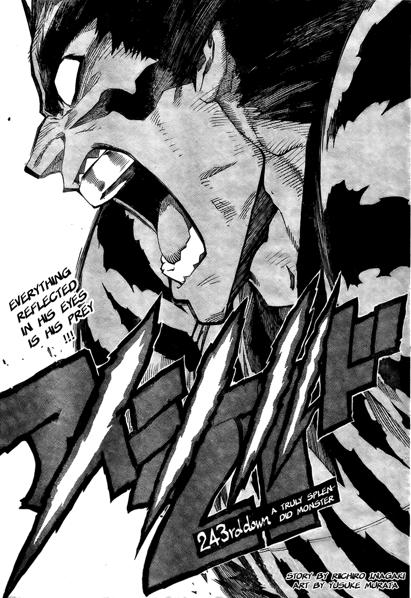 Eyeshield 21 Chapter 243 page 1 - Chapter 243: A Truly Splendid Monster