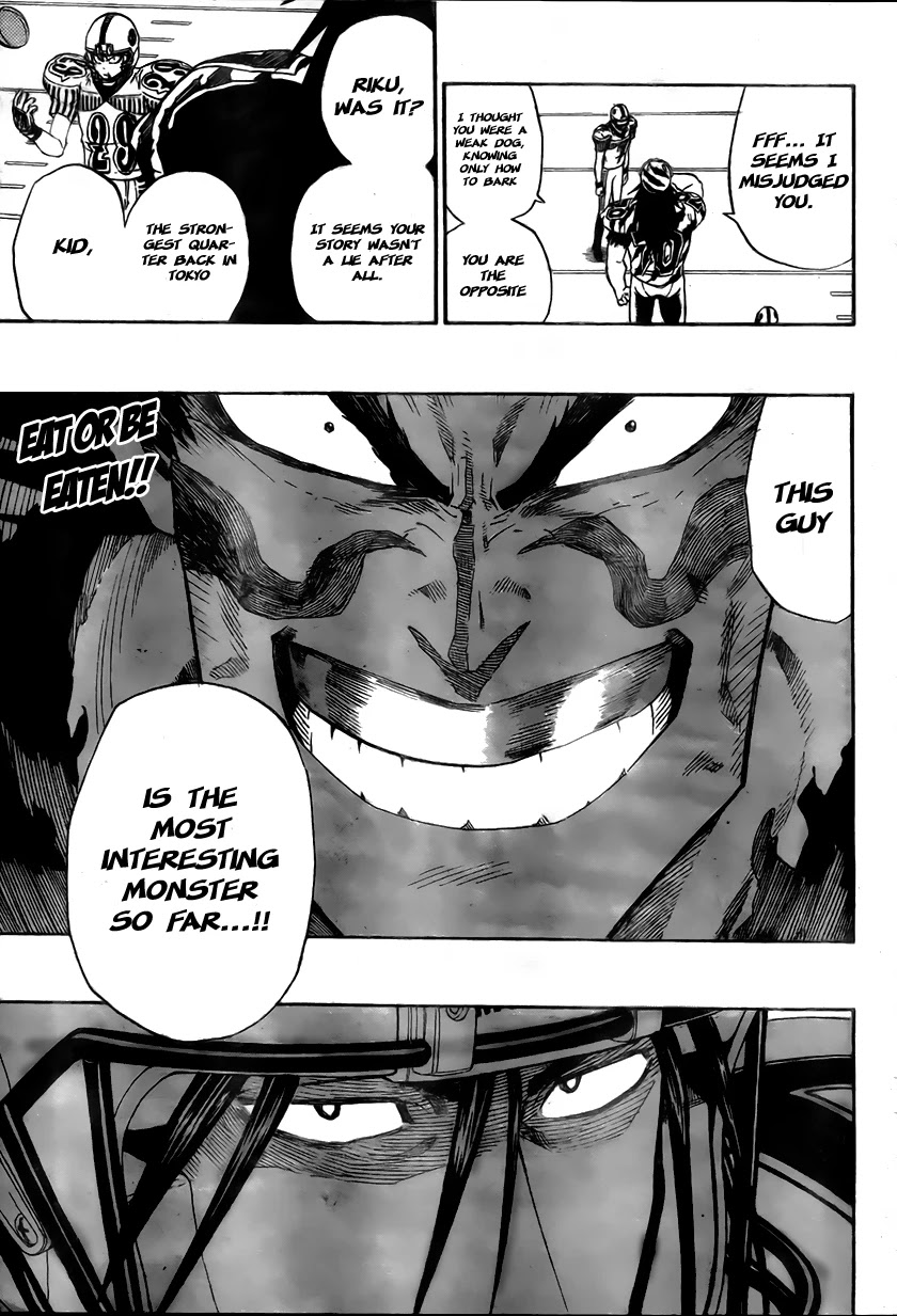 Eyeshield 21 Chapter 243 page 18 - Chapter 243: A Truly Splendid Monster