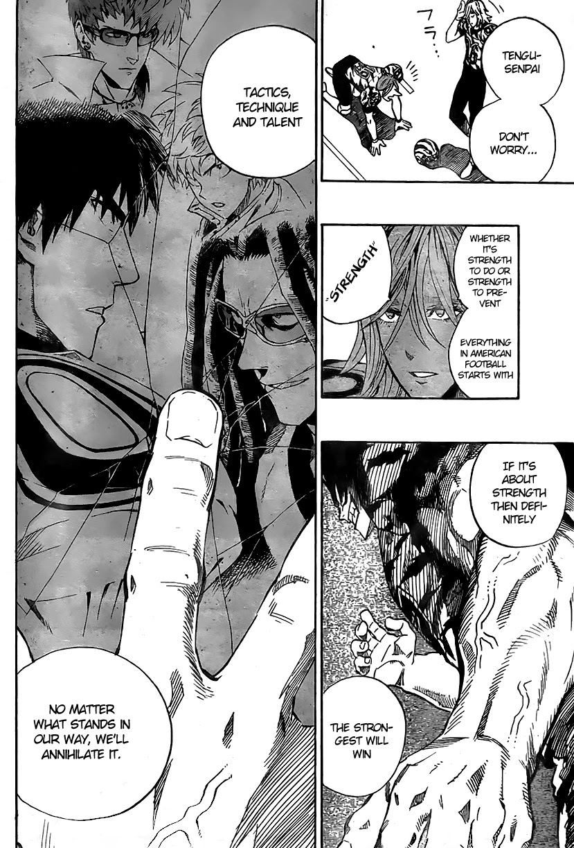Eyeshield 21 Chapter 244 page 11 - Chapter 244: Hungry