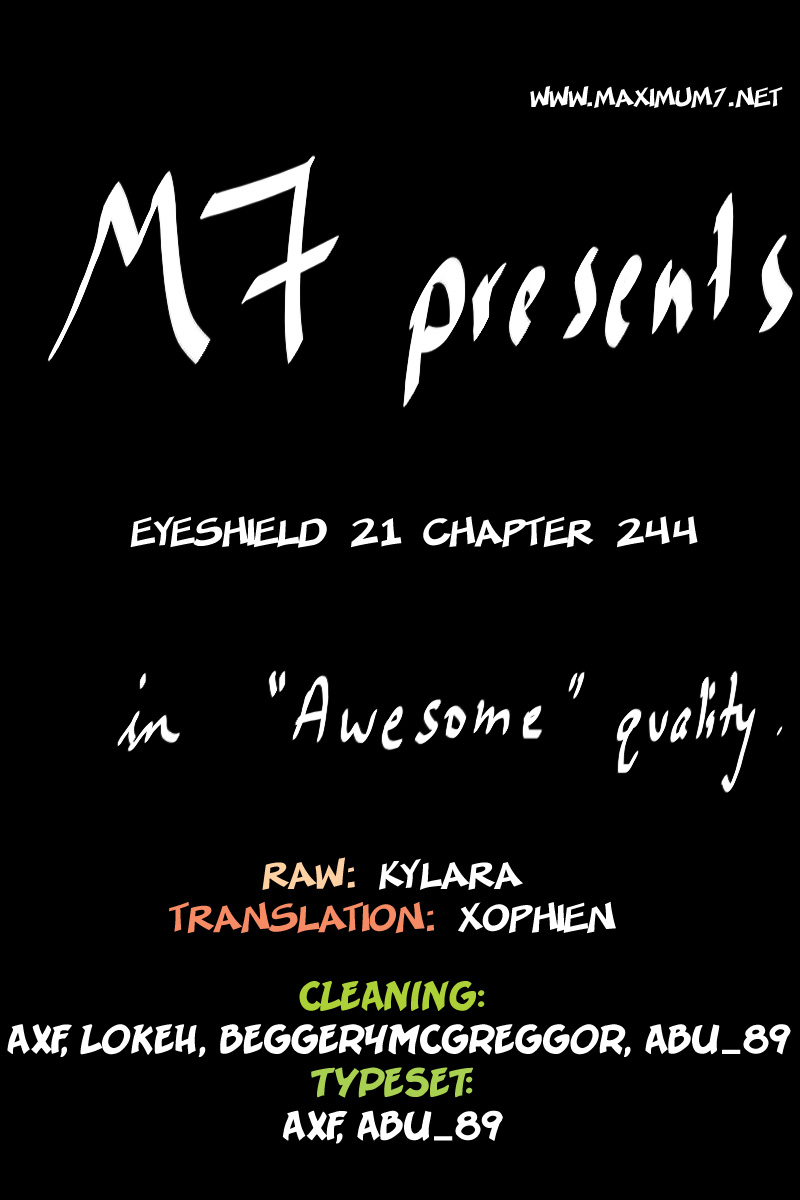 Eyeshield 21 Chapter 244 page 18 - Chapter 244: Hungry