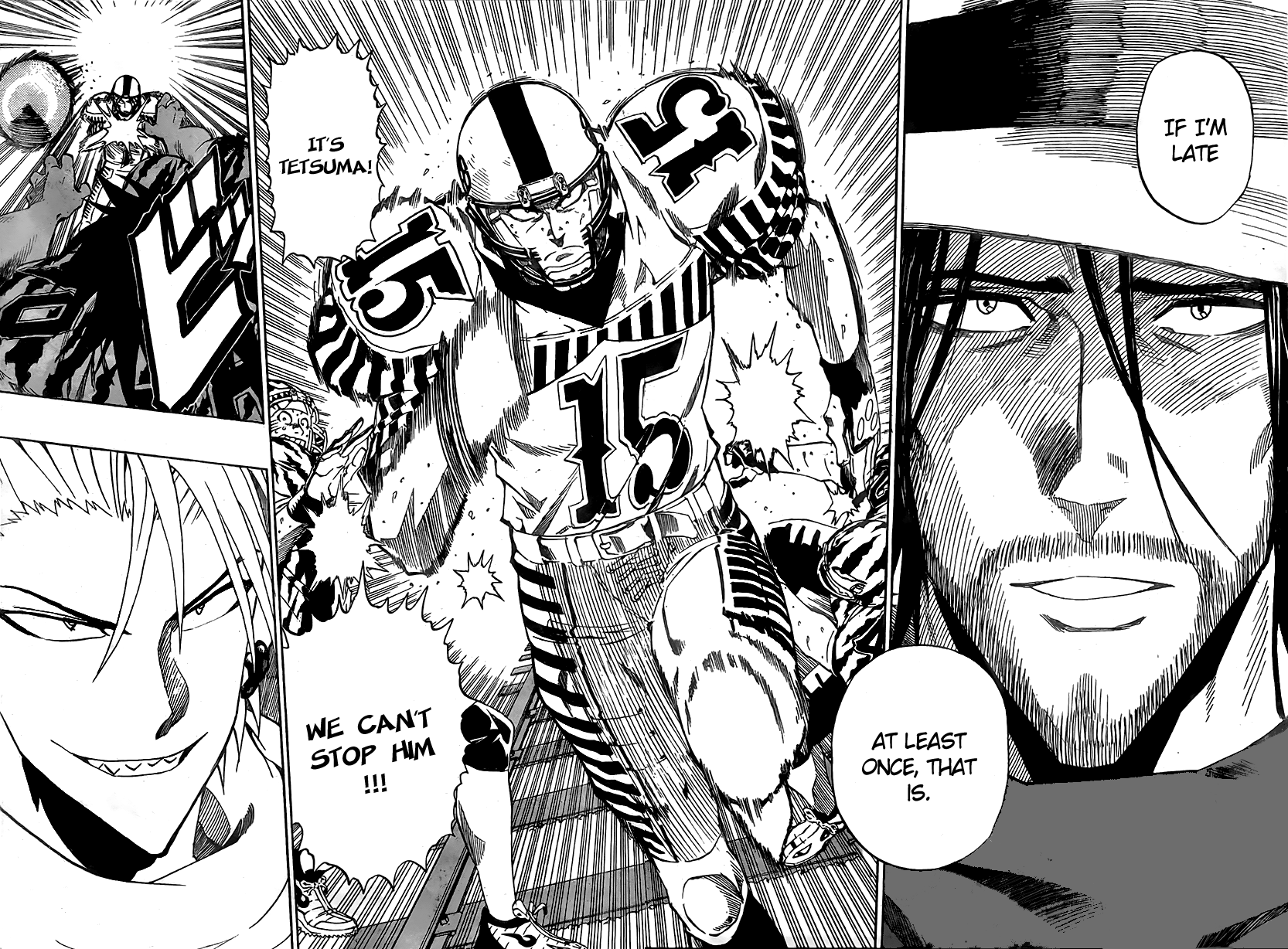 Eyeshield 21 Chapter 244 page 8 - Chapter 244: Hungry