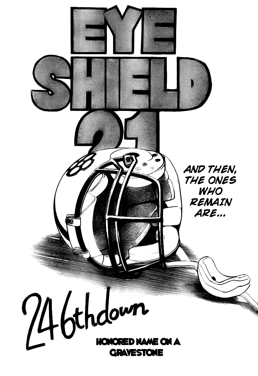Eyeshield 21 Chapter 246 page 5 - Chapter 246: Honored Name on a Gravestone