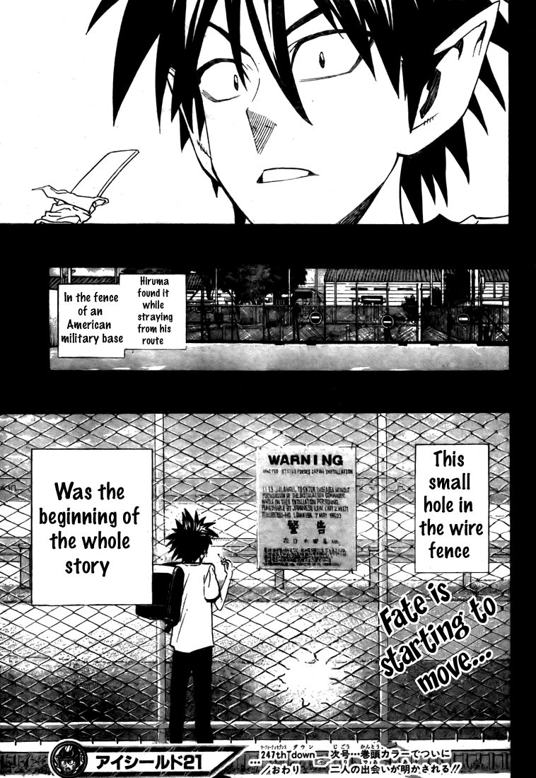 Eyeshield 21 Chapter 247 page 19 - Chapter 247: Tokyo Dome of the Decisive Battle