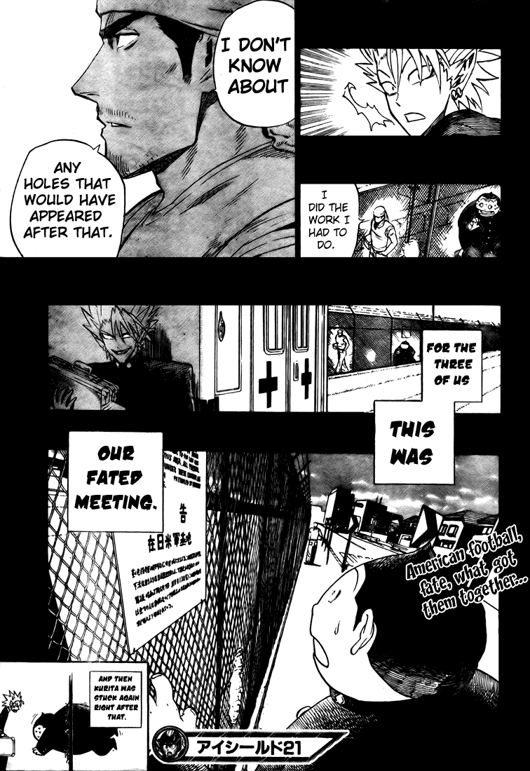 Eyeshield 21 Chapter 248 page 21 - Chapter 248: Hiruma Yoichi (beginning)