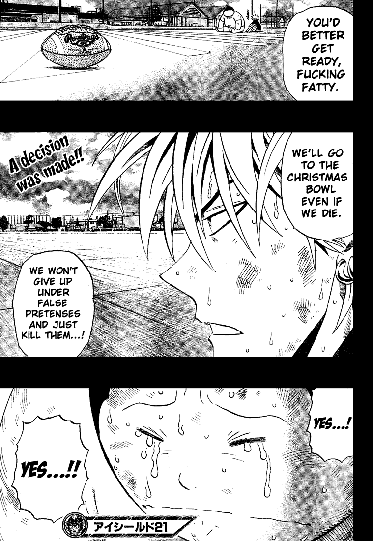 Eyeshield 21 Chapter 249 page 20 - Chapter 249: Hiruma Yoichi (middle)