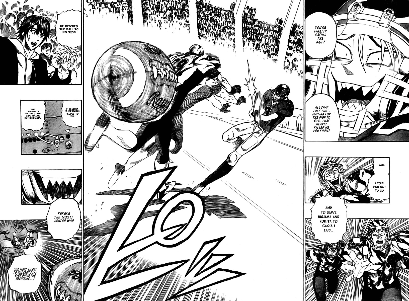 Eyeshield 21 Chapter 255 page 15 - Chapter 255: Flying Dinosaur, Pteranodon