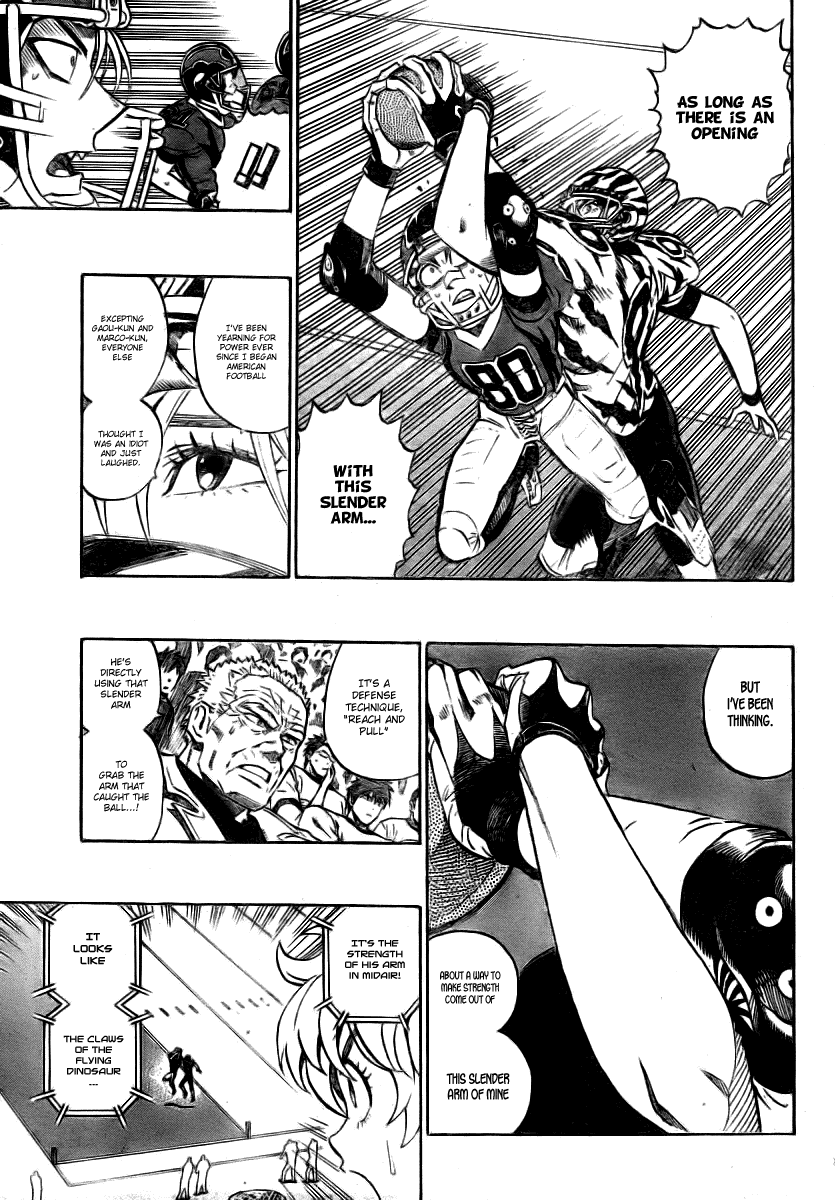 Eyeshield 21 Chapter 255 page 9 - Chapter 255: Flying Dinosaur, Pteranodon