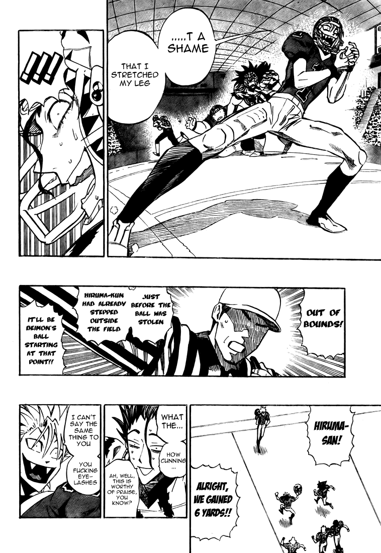 Eyeshield 21 Chapter 257 page 12 - Chapter 257: Hiruma Vs. Marco