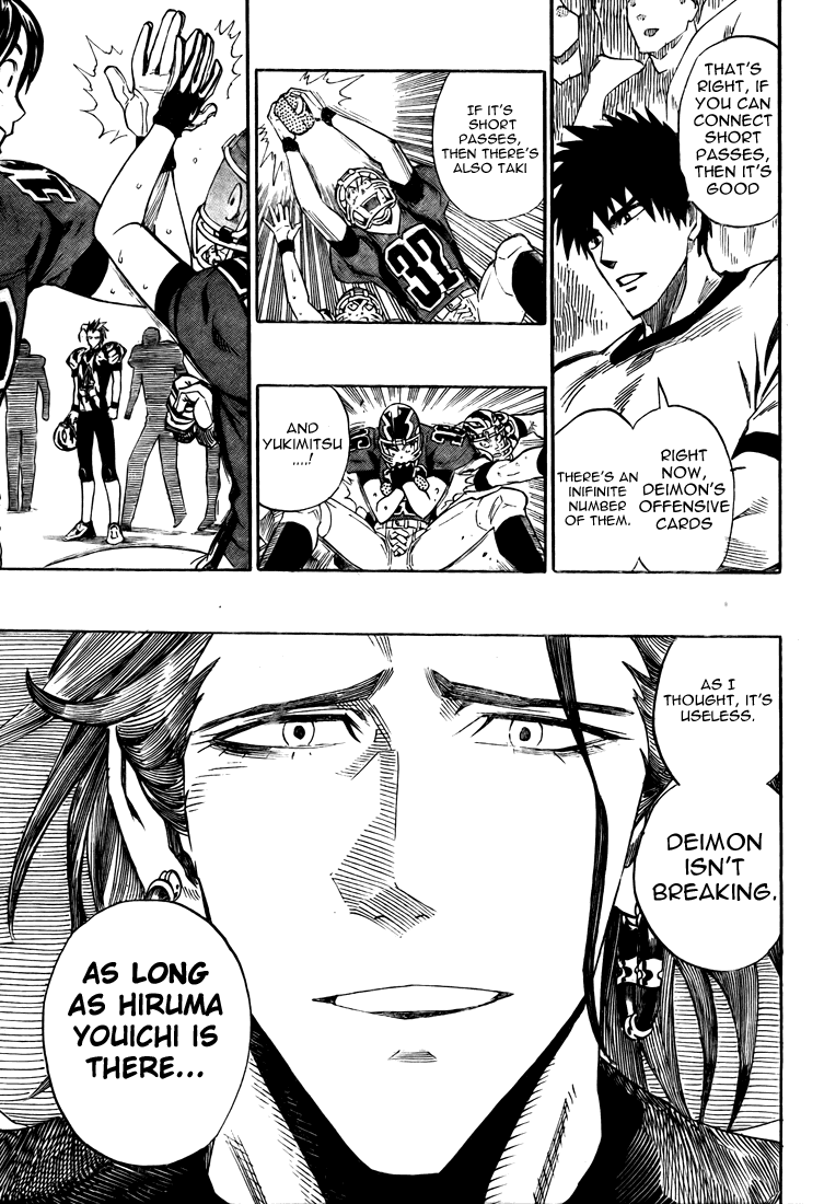 Eyeshield 21 Chapter 257 page 15 - Chapter 257: Hiruma Vs. Marco