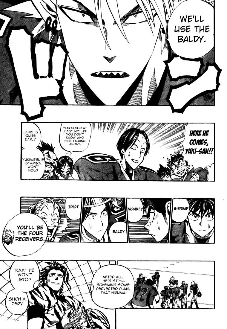 Eyeshield 21 Chapter 257 page 4 - Chapter 257: Hiruma Vs. Marco