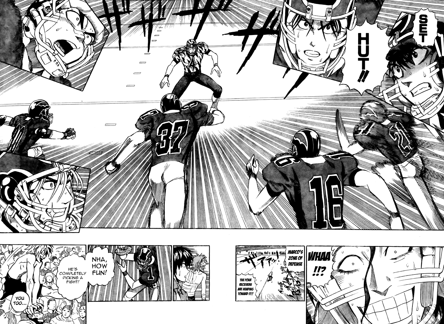 Eyeshield 21 Chapter 257 page 5 - Chapter 257: Hiruma Vs. Marco