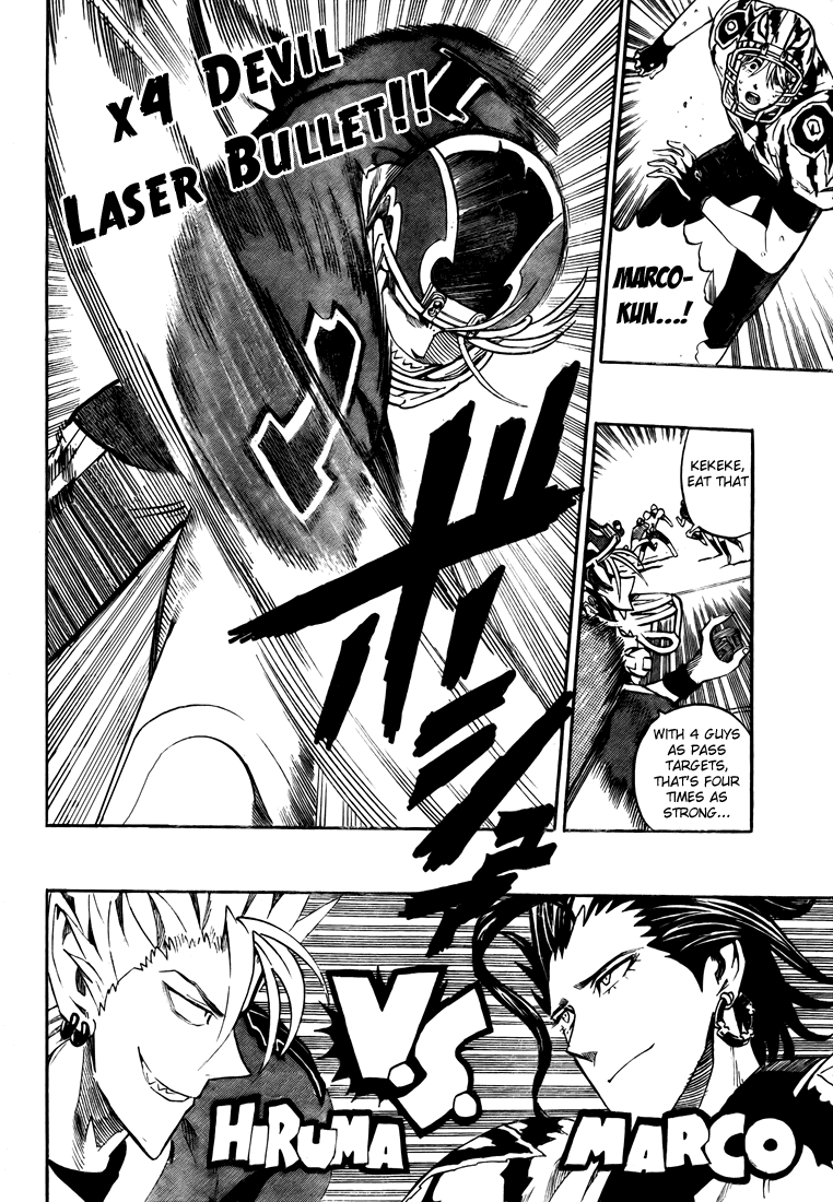 Eyeshield 21 Chapter 257 page 6 - Chapter 257: Hiruma Vs. Marco
