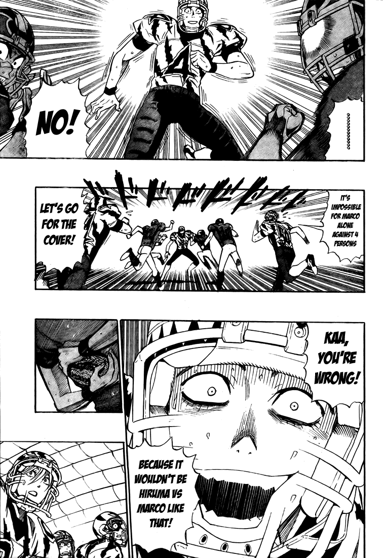 Eyeshield 21 Chapter 257 page 7 - Chapter 257: Hiruma Vs. Marco