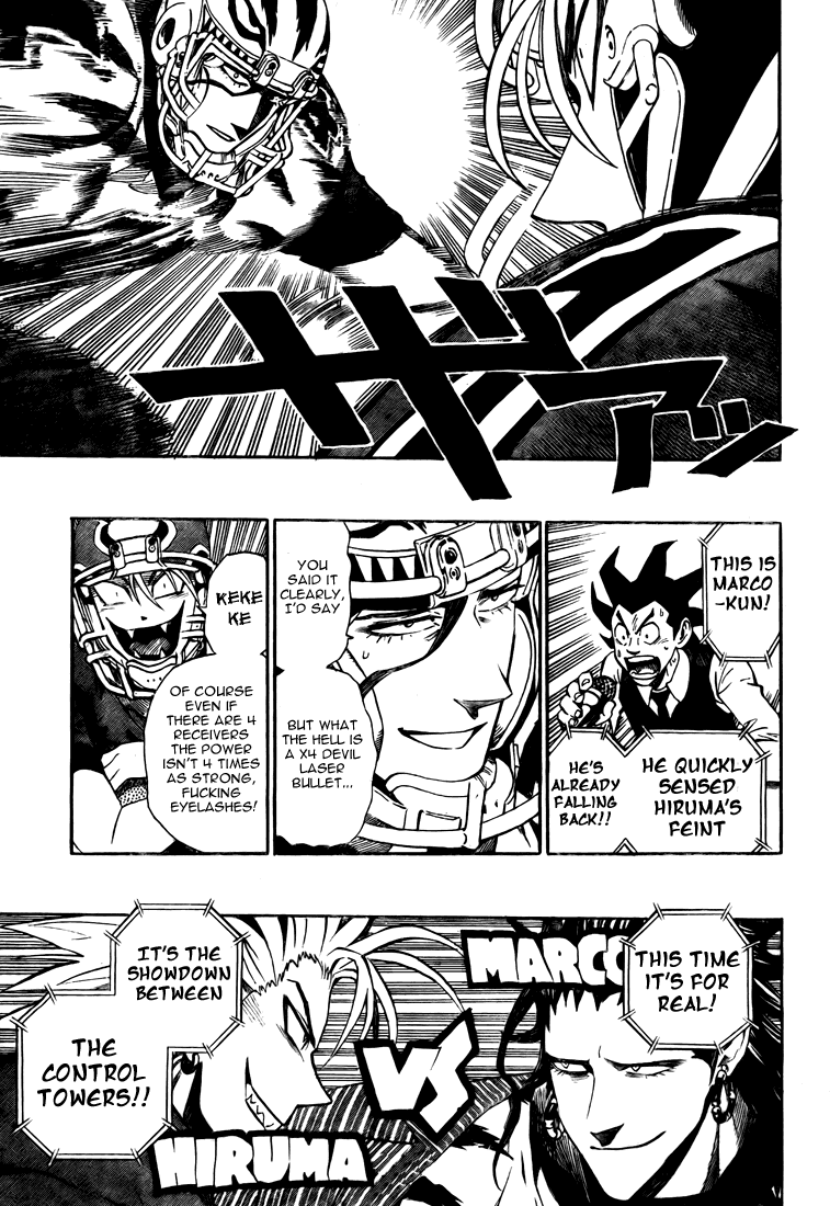 Eyeshield 21 Chapter 257 page 9 - Chapter 257: Hiruma Vs. Marco