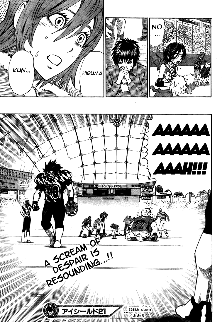 Eyeshield 21 Chapter 258 page 17 - Chapter 258: The Light of a Dream